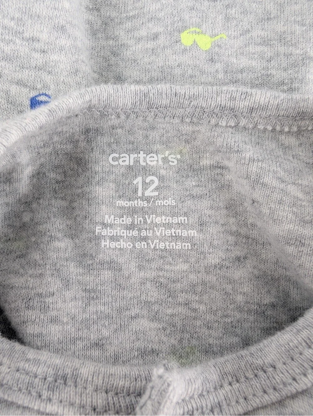 Carter's Boys Hunk Monkey Onesie (Size: 12M)